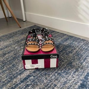 Circus Black Gladiator Sandal